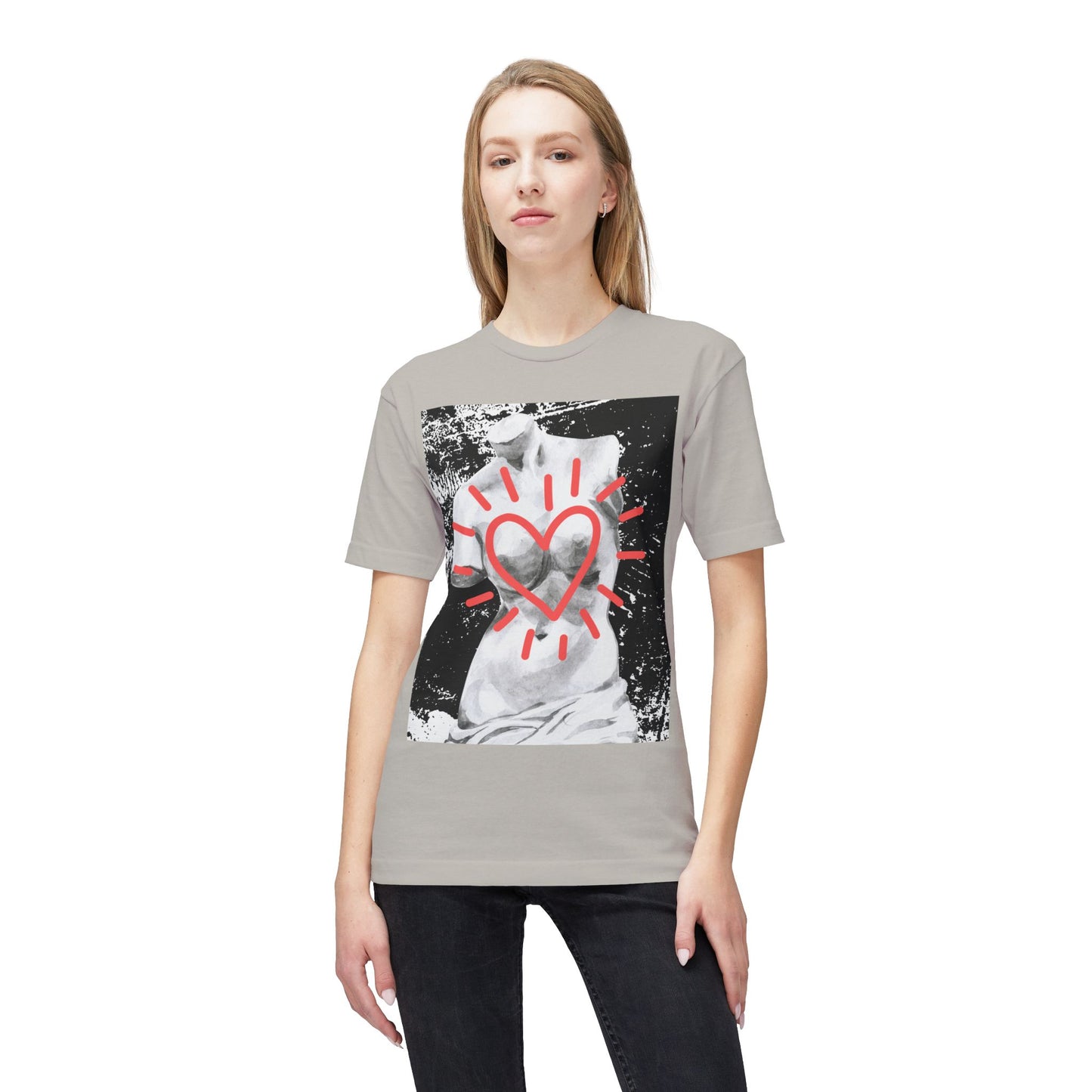 "Heart of Venus" Pop Art T-Shirt Made in US