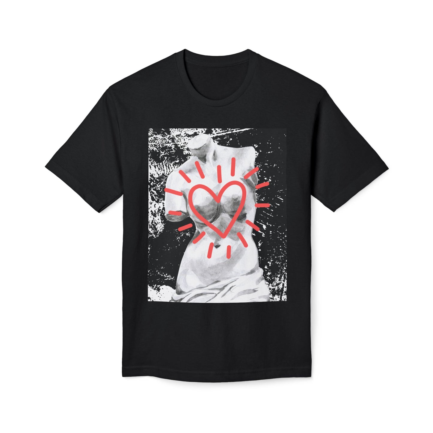 "Heart of Venus" Pop Art T-Shirt Made in US