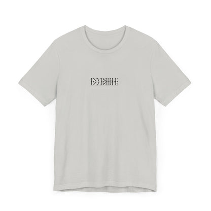 Unisex Minimalist Invisible Graphic Design Tshirt