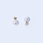 Single Pearl Earrings