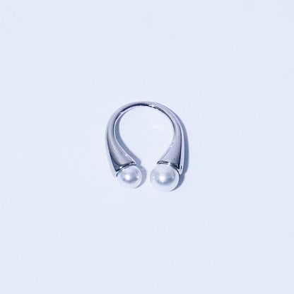 Double Pearl Ring