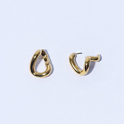 Twist Hoop Earrings