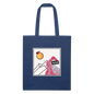 Recycled Tote Bag - heather navy