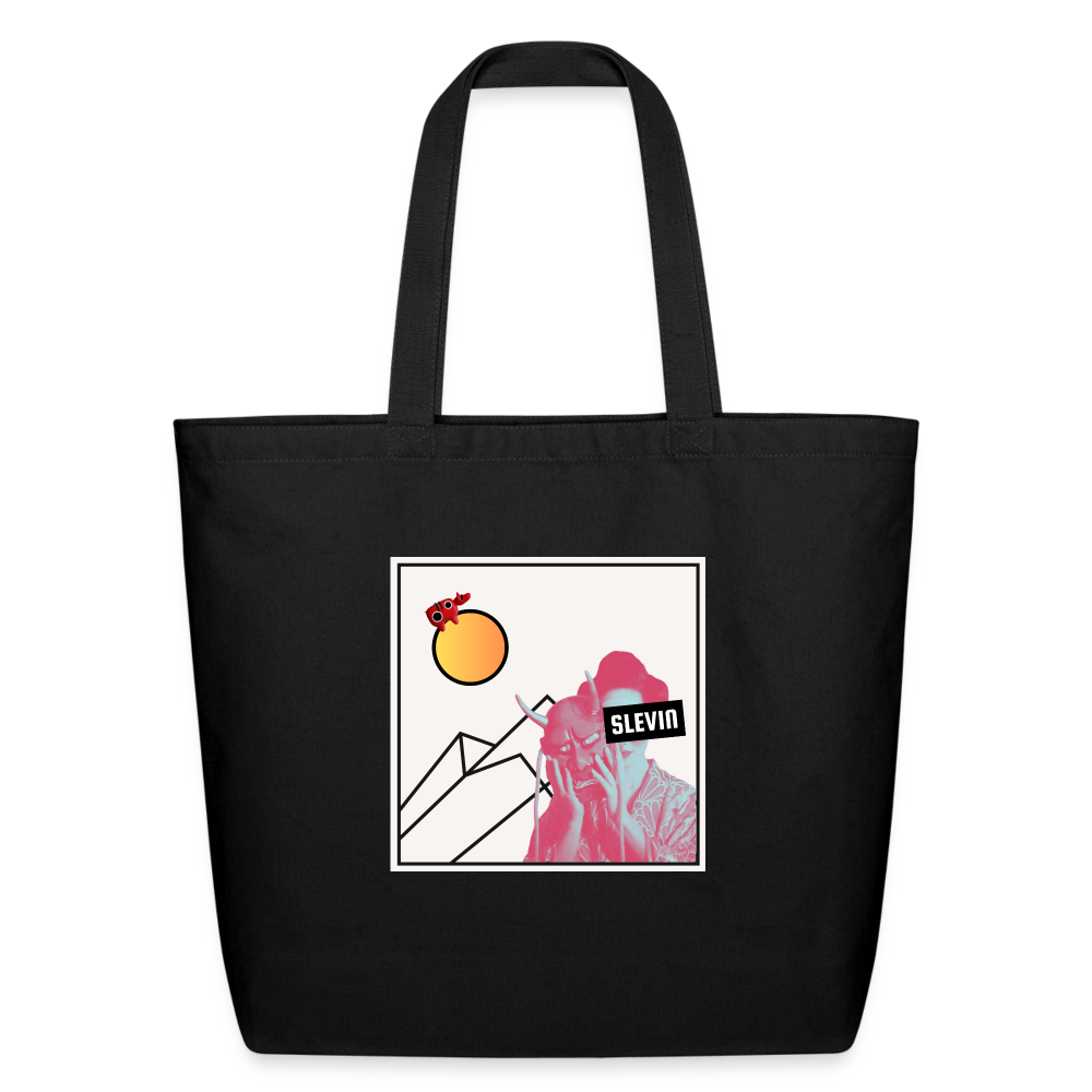 Eco-Friendly Cotton Tote - black