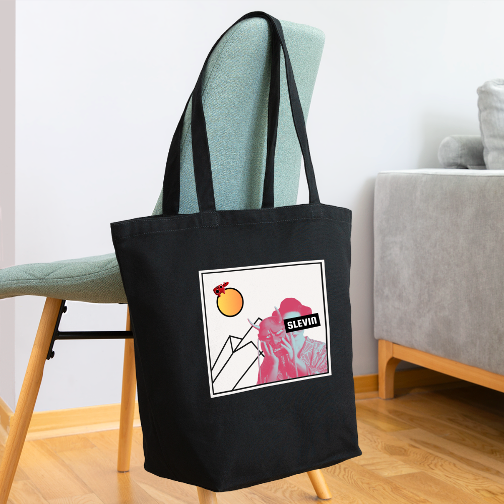 Eco-Friendly Cotton Tote - black