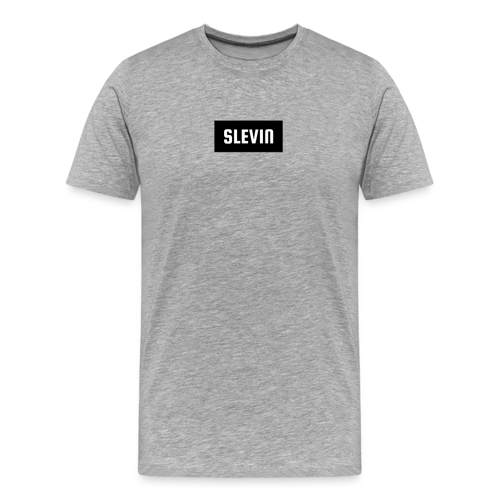 Men’s Premium Classic Slevin Organic T-Shirt - heather gray