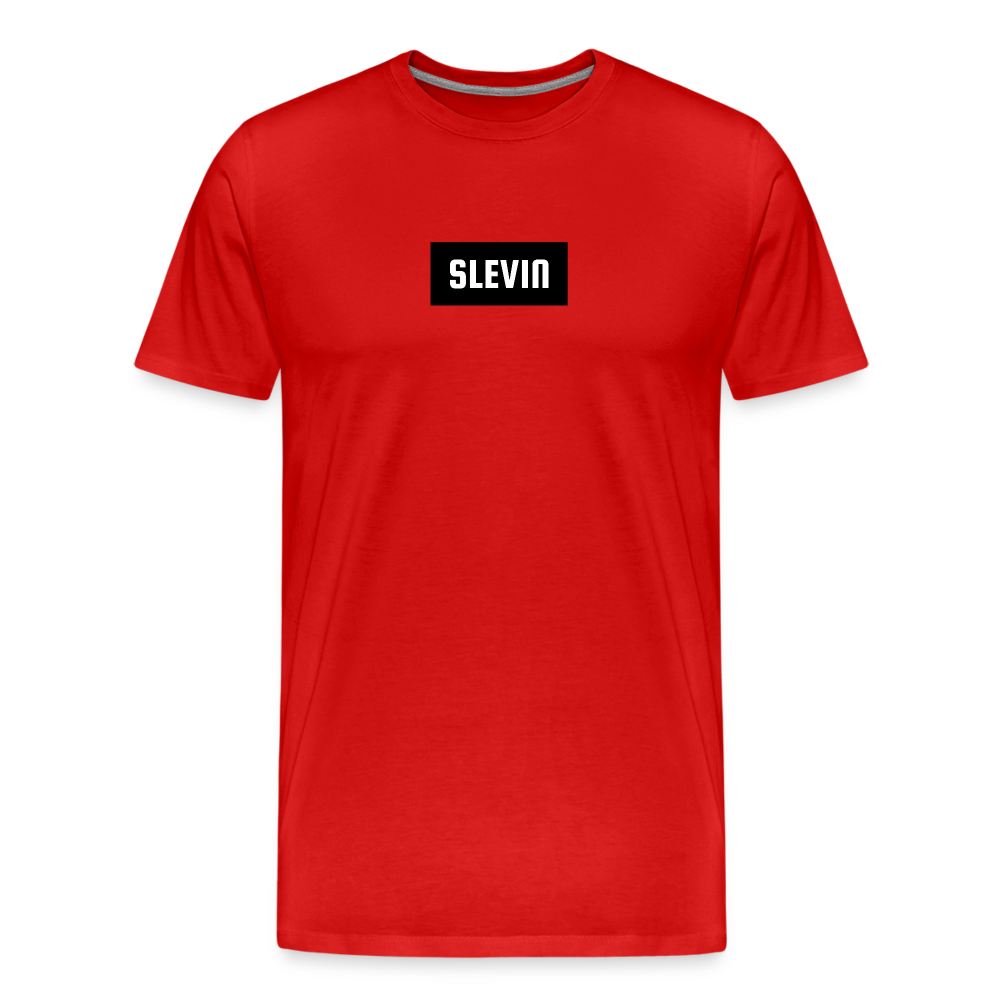 Men’s Premium Classic Slevin Organic T-Shirt - red