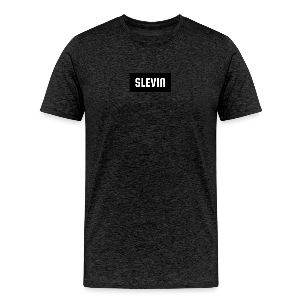 Men’s Premium Classic Slevin Organic T-Shirt - charcoal grey