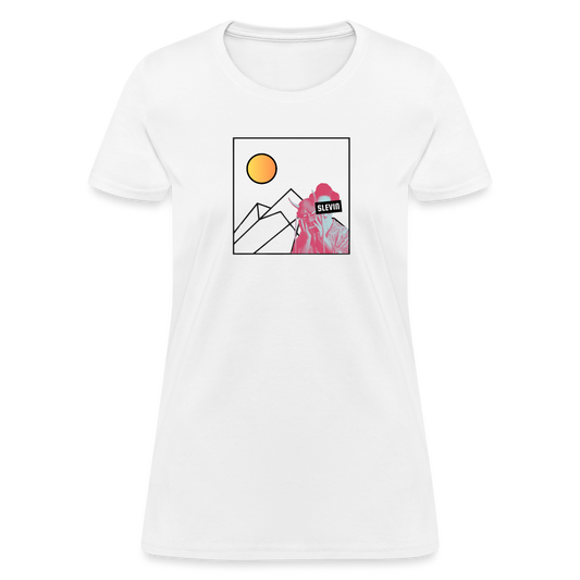 Women's Cotton Zen-Pop T-Shirt - white