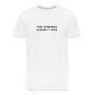 Men’s Premium Slevin Organic T-Shirt - white